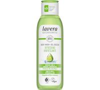 lavera Gel de baño refrescante - Protege la flora de la piel - Cosmética natural - Vegano - Con cal orgánica y limongras orgánicas - Sin silicona - 1 x 250 ml