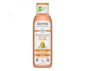 Lavera Gel de ducha revitalizante con aroma de naranja y menta 250 ml