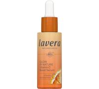 lavera Glow By Nature Vitamina C Boost Serum - Hidratación Intensa - Refresca y suaviza - suaviza las manchas de pigmento y granos - Q10 - Vegano - Cosmética natural - 30 ml