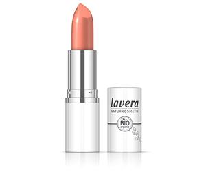 lavera Lápiz labial Cream Glow - Pink Grapefruit 05 - Color intenso - Acabado brillante - Alta comodidad - Hasta 6 horas de retención - Vegano - Cosmética natural (1 x 0.63 oz)