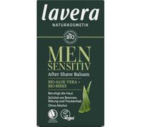 lavera Men Sensitiv After Shave Bálsamo - Nutre y refresca - Protege contra quemaduras, enrojecimiento y sequedad - calma la piel irritada - vegano - cosmética natural - 100 ml