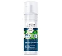 Lavera Men Sensitiv Espuma de Afeitar - aloe vera orgánico & nutritivo aceite de jojoba - vegano - cosméticos naturales 100% certificados - cuidado de la piel - 150 ml