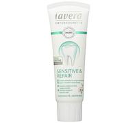 lavera Pasta De Dientes Sensible Y Reparación ∙ Vegano ✔ Pasta Dentífrica biológico ✔ Cosméticos naturales 100% certificados ✔ 4 Recipientes de 75 ml - Total: 300 ml