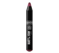 lavera Pintalabios Natural Matt'n Stay Lips -Matt‘n Berry 06- Lipstick ∙ Barra de Labios ∙ Efecto mate irresistible Cosmética Natural Bio Maquillaje Organico 100% Certificado (3.1 gr)