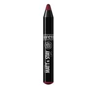 lavera Pintalabios Natural Matt'n Stay Lips -Matt‘n Plum 04- Lipstick ∙ Barra de Labios ∙ Efecto mate irresistible Cosmética Natural Bio Maquillaje Organico 100% Certificado (3.1 gr)