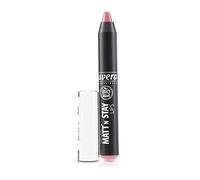 lavera Pintalabios Natural Matt'n Stay Lips -Matt‘n Rose 01- Lipstick ∙ Barra de Labios ∙ Efecto mate irresistible Cosmética Natural Bio Maquillaje Organico 100% Certificado (3.1 gr)