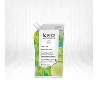 lavera Recambio de jabón líquido Lime Care, jabón líquido orgánico de lima y citronela orgánica, limpiador suave, vegano, también adecuado para pieles sensibles y secas, vegano, orgánico (500 ml)