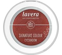 lavera Signature Colour - Sombra de ojos - Ocre rojo 06- rot - Bio-Mandelöl y vitamina E - Vegano - schimmernd - Farbabgabe intensivo (1 unidad)