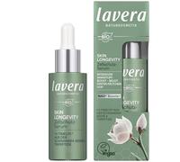 lavera Skin Longevity - Sérum facial con ácido hialurónico y principios activos vegetales, para una piel suave, cuidada, hidratación y regeneración, cosmética natural