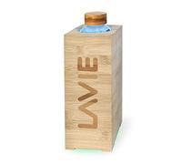 LaVie Premium - Purificador de Agua en Bambú con luz UVA Que Funciona Sin Consumibles. Transforme su Agua del Grifo en Agua Pura y Deliciosa en 15 Minutos. Capacidad 1L