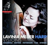 Lavinia Meijer - Visions - Britten; Takemits