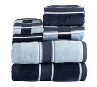 Lavish Home 100Percent algodón Oakville Terciopelo 6piece Juego de Toallas