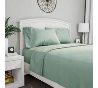 Lavish Home 1200 4-Piece Sheet Set, Queen, Sage