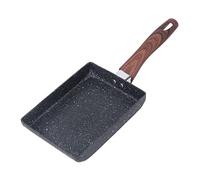 Lavishness Desayuno Sartén Plana Rectángulo Antiadherente Tortilla Japonesa Sartén para la Cocina Casera Huevo L Sartén Tamagoyaki Sartén para Tortilla Japonesa Sartén para Huevos (Pequeña)