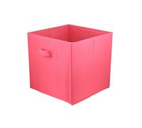 lavita Caja de almacenamiento | Cajas de almacenamiento plegables 31 x 31 x 31 cm | Caja organizadora de cajones | Sistema de organización para ropa | Almacenamiento de ropa y organización | Rosa