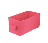 lavita Caja de almacenamiento plegable de 15 x 31 x 15 cm, organizador de cajones, sistemas de organización para ropa, almacenamiento y organización de ropa, color rosa oscuro, 1 unidad