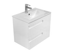 LaVita Floryda conjunto con mueble de baño 60x39.5x50.5 cm suspendido, para lavabo blanco 5908211488134