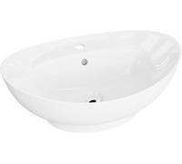 LaVita Terra lavabo 59.5x39 cm oval sobre encimera blanco 5900378325987
