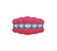 LaVita Yarn Velur - Ovillo de lana para tejer a mano, paquete de 5 piezas, 100% hilo de micropoliéster, 1 ovillo de 100 g, hilo Taka de 120 m (4148-Pinky)