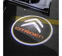 LAVIYE 2/4 Piezas Luces de Bienvenida para Citroen, Luz de Puerta de LED Luces de Bienvenida Proyector Puerta Coche,4