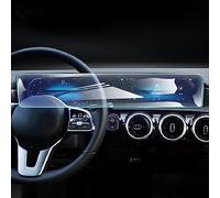 LAVIYE Película de navegación GPS para coche Pantalla LCD Película protectora de vidrio templado Anti-arañazos, para Mercedes Benz Clase A W177 2019-2023