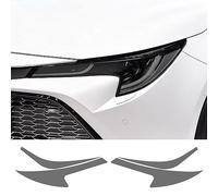 LAVIYE Protector del Faro del Coche Tup Film Pegatina Negra ahumada Transparente, para Toyota Corolla E210 2019-2022 Touring Sport Hybrid Hatchback