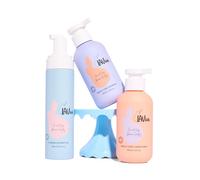 LAVkids Trio de Baño para Niños, Champú, Acondicionador y Gel de Ducha Espumoso, Ingredientes Naturales, Piel Sensible