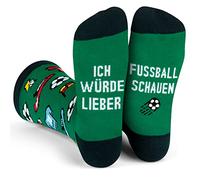 Lavley Prefiero calcetines regalo divertido para hombres y mujeres, Fútbol, Talla única