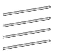LAVMHAB 304 Tubo de Acero Inoxidable 9mm DE 0.3mm de Grosor de Pared 300mm de Longitud, Tubos de Tubería Redonda de Acero Inoxidable Recto (4 unidades)