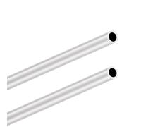 LAVMHAB 6063 Tubos de aluminio 16 mm OD/diámetro exterior x 2,0 mm grosor de pared, 300 mm de longitud, tubo redondo de aluminio tubos rectos sin costuras (2 unidades)
