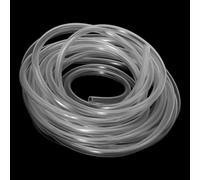 LAVMHAB Manguera de PVC de 5 metros, tubo de vinilo transparente de 12 mm de diámetro interior x 14 mm de diámetro exterior, tubo de plástico duradero y flexible, tubo de PVC para aire, agua y