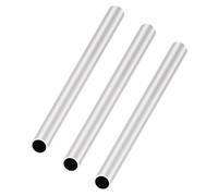 LAVMHAB Tubo de aluminio 6063 de 14 mm de diámetro exterior x 12 mm de diámetro interior de 1,0 mm de grosor de pared de 200 mm de longitud, tubo redondo de aluminio sin costuras (3 piezas)