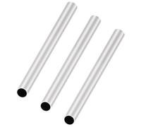 LAVMHAB Tubo de aluminio 6063 de 15 mm de diámetro exterior x 13 mm de diámetro interior de 1,0 mm de grosor de pared de 200 mm de longitud, tubo redondo de aluminio sin costuras (3 piezas)