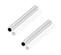 LAVMHAB Tubo de aluminio 6063 de 16 mm de diámetro exterior x 12 mm de diámetro interior de 2,0 mm de grosor de pared de 150 mm de longitud, tubo redondo de aluminio sin costuras (2 unidades)