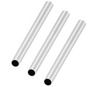 LAVMHAB Tubo de aluminio 6063 de 16 mm de diámetro exterior x 14 mm de diámetro interior de 1,0 mm de grosor de pared de 200 mm de longitud, tubo redondo de aluminio sin costuras (3 piezas)
