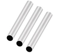 LAVMHAB Tubo de aluminio 6063 de 22 mm de diámetro exterior x 20 mm de diámetro interior de 1,0 mm de grosor de pared de 200 mm de longitud, tubo redondo de aluminio sin costuras (3 piezas)