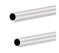 LAVMHAB Tubo de aluminio 6063 de 23 mm de diámetro exterior x 20 mm de diámetro interior de 1,5 mm de grosor de pared de 300 mm de longitud, tubo redondo de aluminio sin costuras (2 unidades)