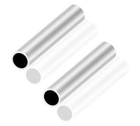 LAVMHAB Tubo de aluminio 6063 de 26 mm de diámetro exterior x 22 mm de diámetro interior de 2,0 mm de grosor de pared de 150 mm de longitud, tubo redondo de aluminio sin costuras (2 unidades)