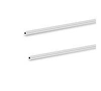 LAVMHAB Tubo de aluminio 6063 de 6 mm de diámetro exterior x 3 mm de diámetro interior de 1,5 mm de grosor de pared de 300 mm de longitud, tubo redondo de aluminio sin costuras (2 unidades)