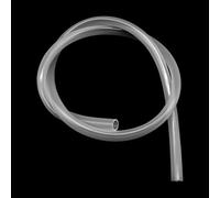 LAVMHAB Tubo de PVC transparente de 15 mm de diámetro interior x 19 mm de diámetro exterior, manguera de vinilo flexible de 1 m para agua, aire y acuario, tubo de plástico ligero