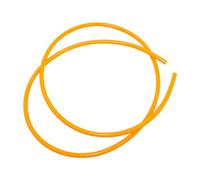 LAVMHAB Tubo de silicona de 7 mm de diámetro interior x 10 mm de diámetro exterior de 1,5 m, tubo de goma de silicona flexible para transferencia de bomba (naranja)