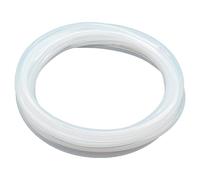 LAVMHAB Tubo de silicona de 8 mm de diámetro interior x 11 mm de diámetro exterior, 5 metros, manguera flexible de grado alimenticio, tubo de silicona transparente para transferencia de bomba