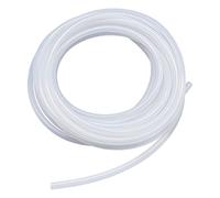 LAVMHAB - Tubo de silicona de grado alimenticio, 2 mm de diámetro interior x 4 mm de diámetro exterior, 8 m, tubo flexible de goma de silicona transparente