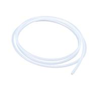 LAVMHAB - Tubo de silicona de grado alimenticio, 3 mm de diámetro interior x 5 mm de diámetro exterior de 1,5 m, tubo flexible de goma de silicona transparente