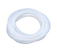 LAVMHAB - Tubo de silicona de grado alimenticio, 3 mm de diámetro interior x 5 mm de diámetro exterior, 8 m, tubo flexible de goma de silicona transparente