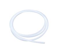 LAVMHAB - Tubo de silicona de grado alimenticio, 4 mm de diámetro interior x 6 mm de diámetro exterior de 1,5 m, tubo flexible de goma de silicona transparente