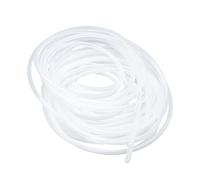 LAVMHAB Tubo de silicona transparente de grado alimenticio, tamaño 1,5 mm x 3,5 mm, longitud 7,2 m, grosor 1 mm, manguera de goma flexible para tuberías de aire/agua