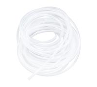 LAVMHAB Tubo de silicona transparente de grado alimenticio, tamaño 5 mm x 7 mm, longitud 7,2 m, grosor 1 mm, manguera de goma flexible para tuberías de aire/agua