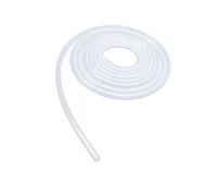 LAVMHAB Tubo de silicona transparente, manguera de grado alimenticio, tamaño 6,4 mm x 9,5 mm, longitud de 4,5 m, grosor de 1,55 mm, tubo de silicona de goma flexible para tuberías de aire/agua