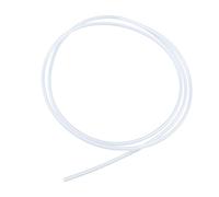 LAVMHAB Tubo flexible de silicona - 2 mm de grosor x 5 mm de diámetro exterior - Longitud: 1,5 m - Apto para uso alimentario - Transparente - Para transferencia de agua y aire